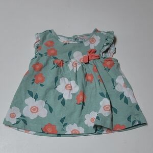 Child of Mine Mint Floral Tank Top 💚